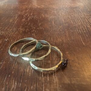 Emilie Shapiro Birthstone Stacking Rings